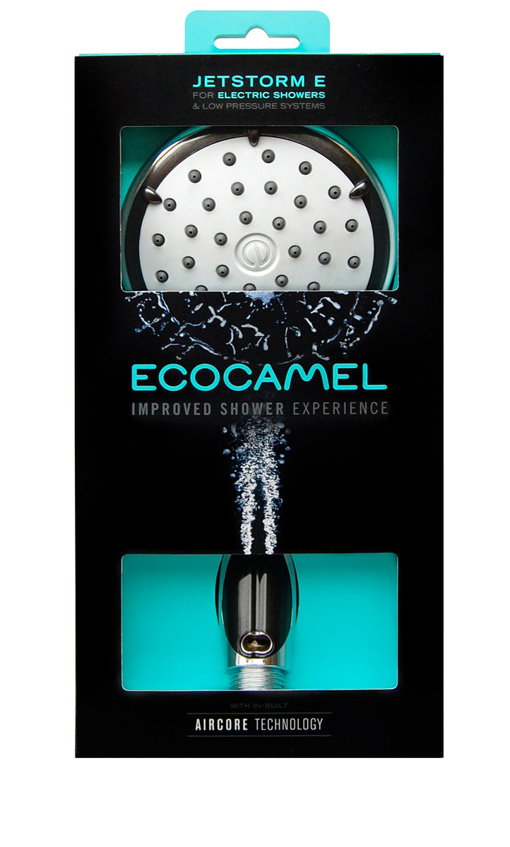 Ecocamel Jetstorm Shower Head The Best Water Saving Shower Head